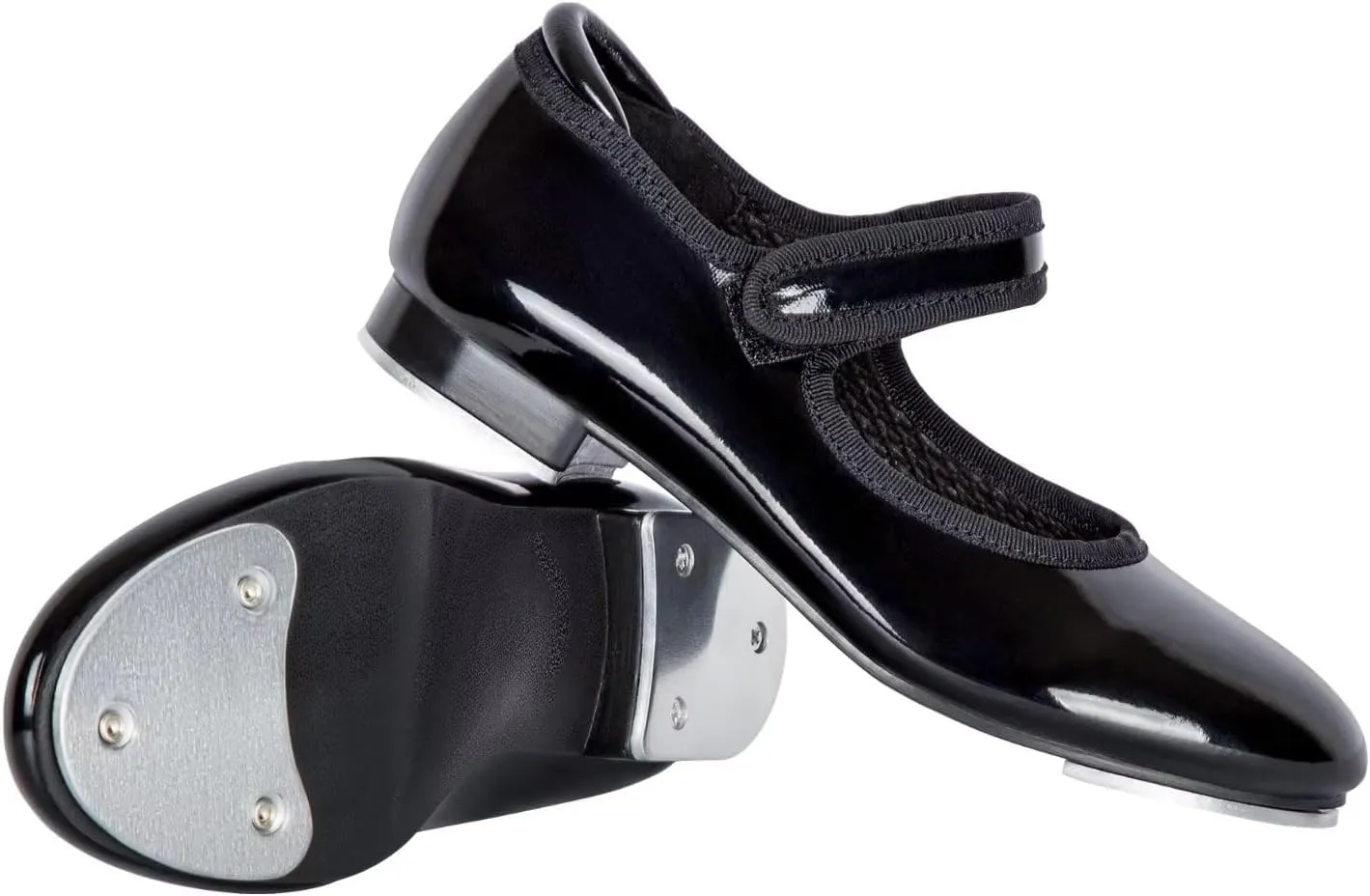 ARCLIBER Tap Shoes for Girls and Boys Easy Strap Tap Dance Shoes for Toddler/Little Kid/Big Kid