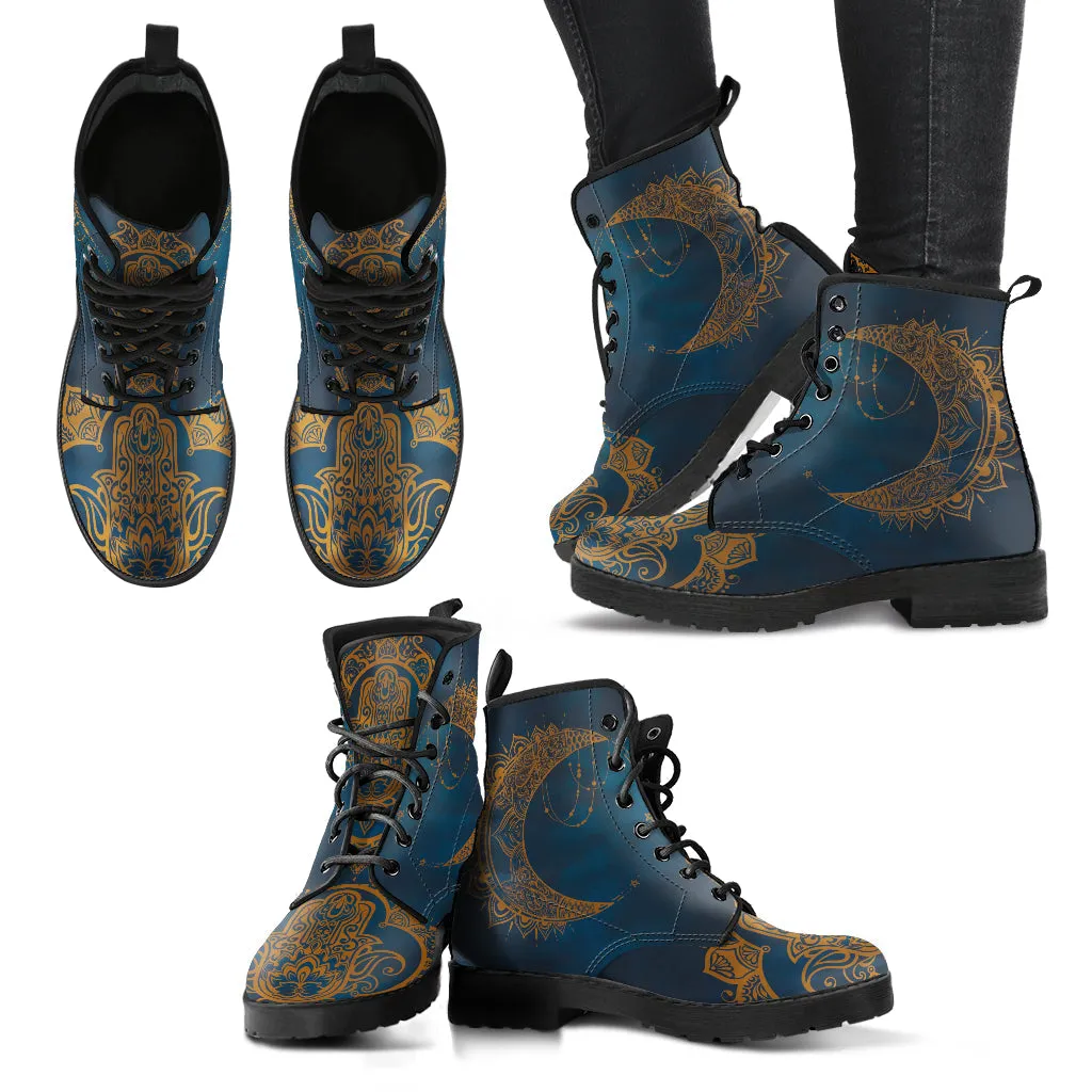 Boho Moon Handcrafted Boots