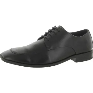 Calvin Klein Mens Malley 2 Leather Lace-Up Oxfords