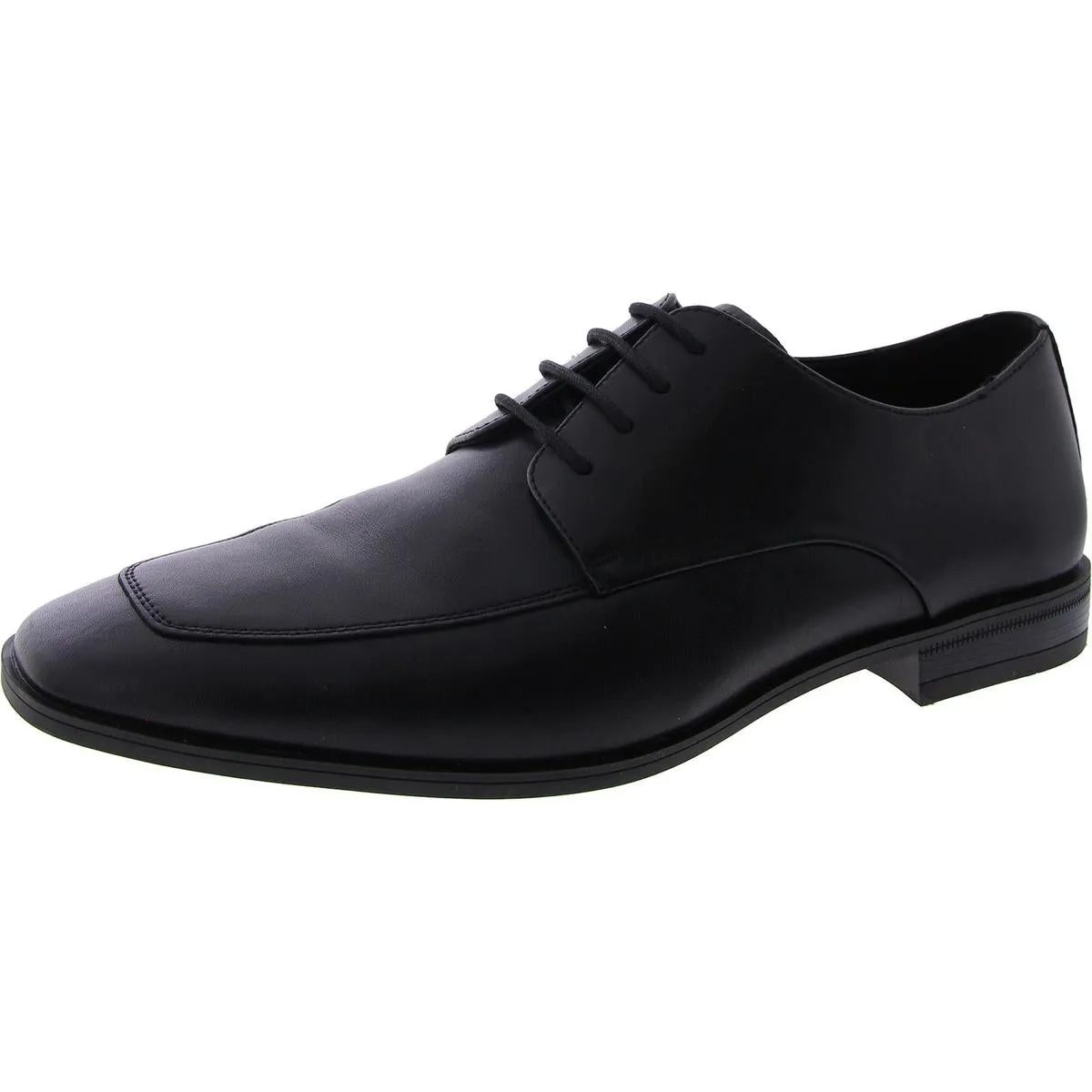 Calvin Klein Mens Malley 2 Leather Lace-Up Oxfords