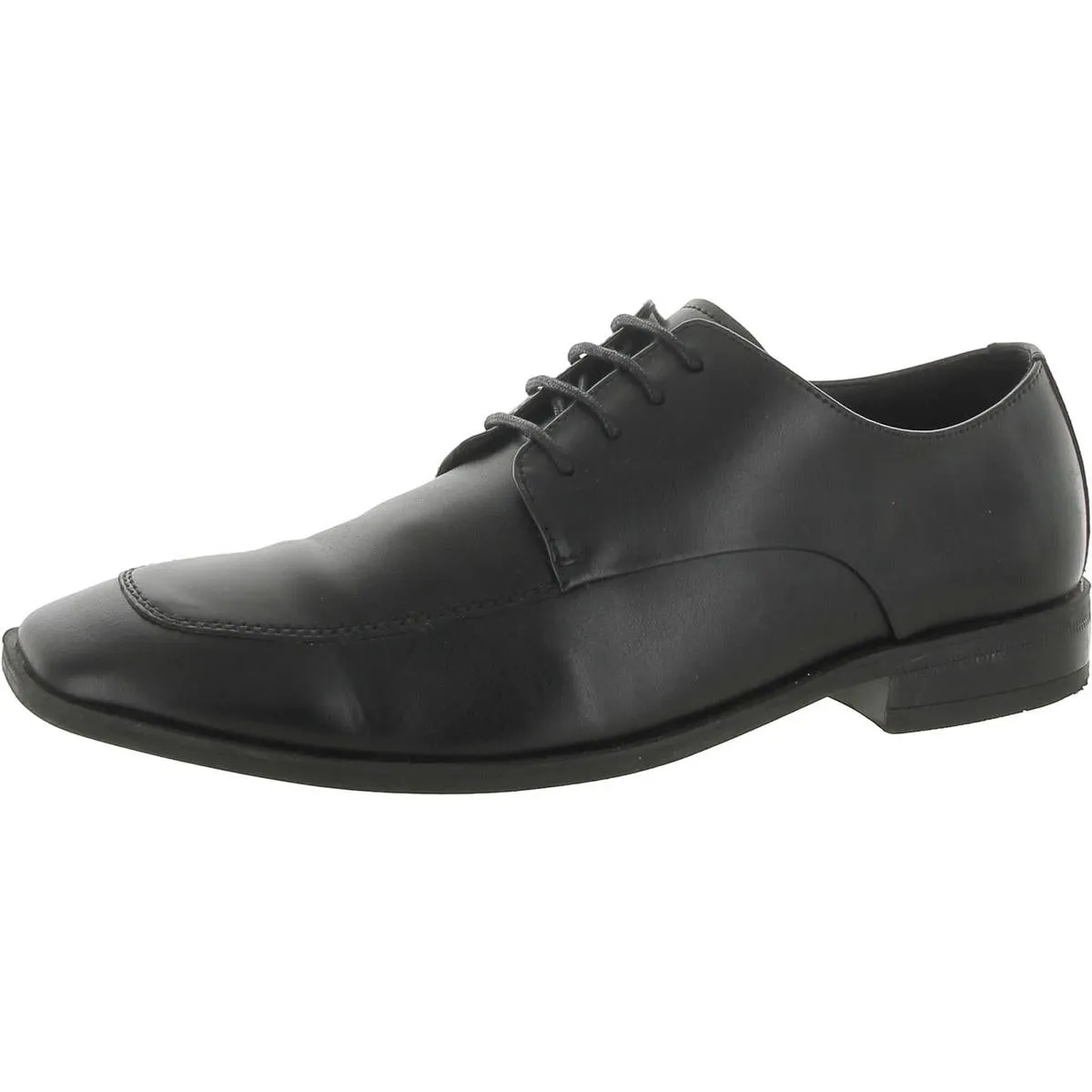 Calvin Klein Mens Malley 2 Leather Lace-Up Oxfords