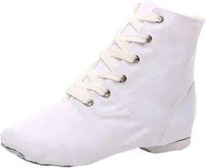 Canvas Jazz Dancing Sneakers Ballet Dance Boots for Girls Boys Jazz Boots for Girls Black Jazz Shoes Kids Boot