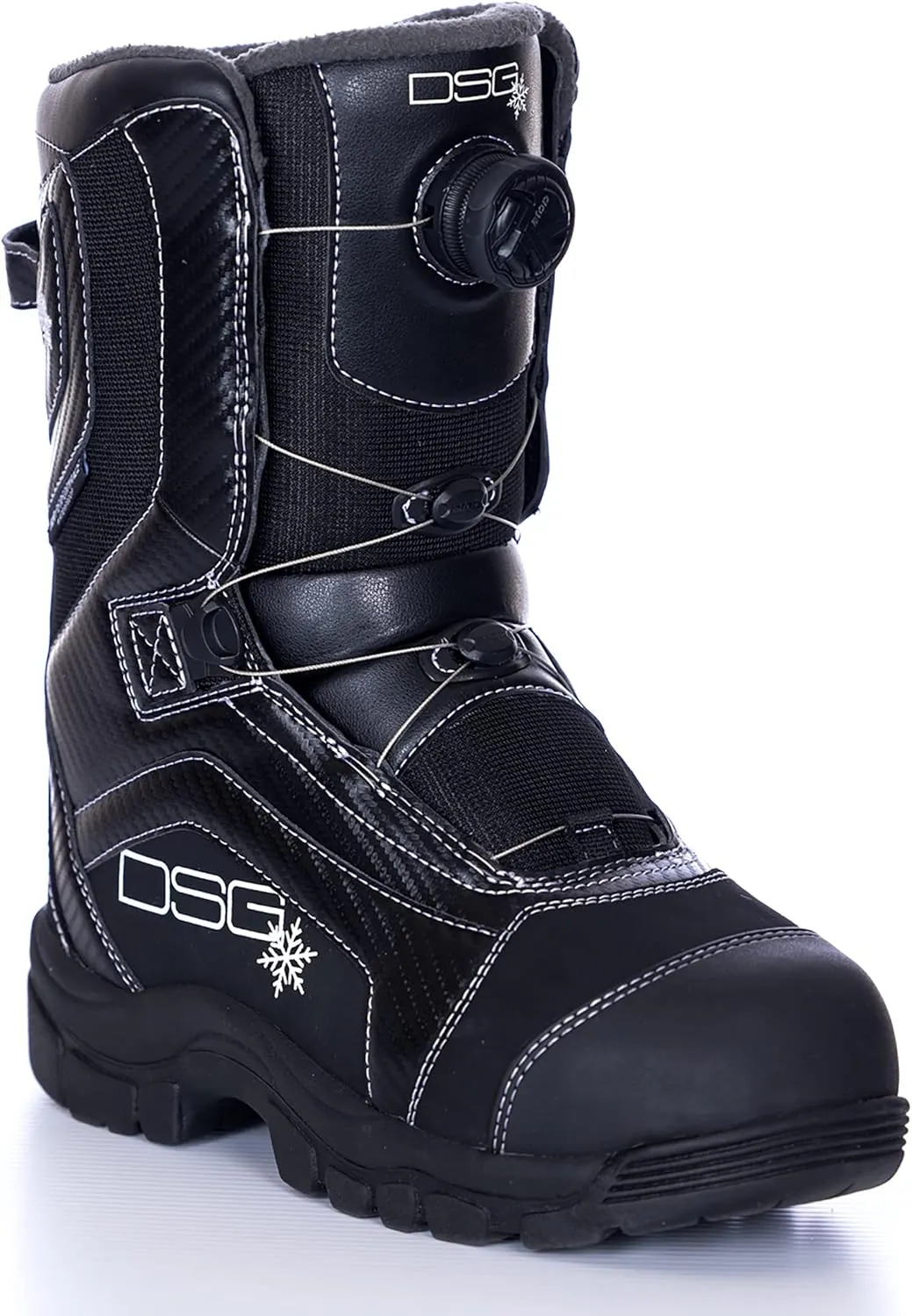 DOING SOMETHING GREAT Women's Avid 2.0 Technical Snowmobile Boots with ATOP Lacing System | Waterproof, Windproof, Quick-Lacing