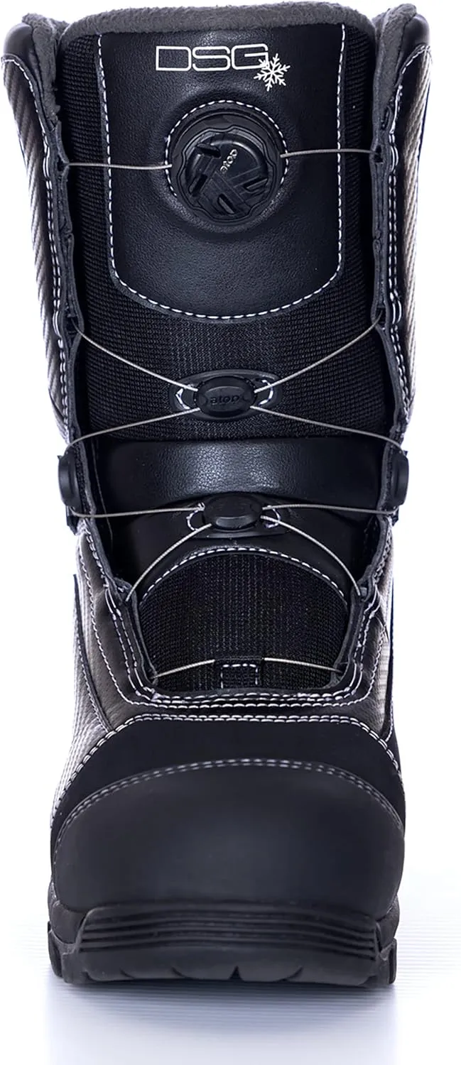 DOING SOMETHING GREAT Women's Avid 2.0 Technical Snowmobile Boots with ATOP Lacing System | Waterproof, Windproof, Quick-Lacing