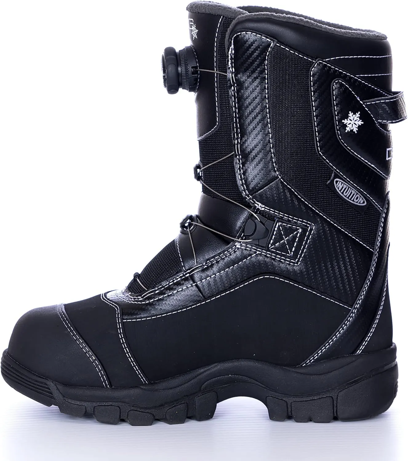 DOING SOMETHING GREAT Women's Avid 2.0 Technical Snowmobile Boots with ATOP Lacing System | Waterproof, Windproof, Quick-Lacing