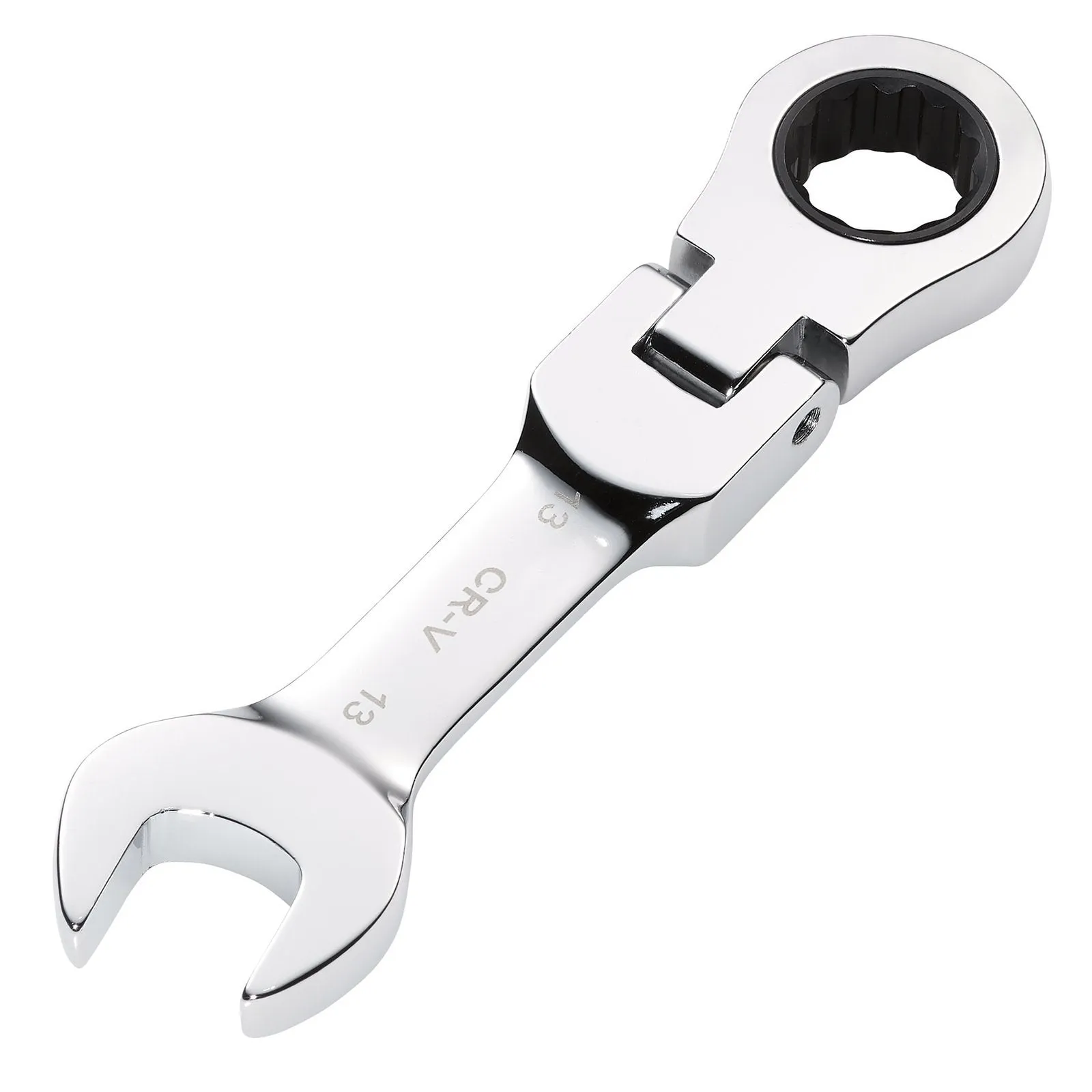 Draper Hi-Torq® Metric Stubby Flexible Head Ratchet Combination Spanner, 13mm - 8230FMMBS