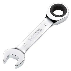Draper Hi-Torq® Metric Stubby Ratchet Combination Spanner, 12mm - 8230MMS