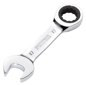 Draper Hi-Torq® Metric Stubby Ratchet Combination Spanner, 17mm - 8230MMS