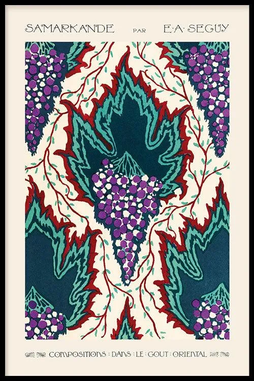 Emile-Alain Séguy - Grape Art Nouveau