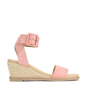 EMPATHIC LEATHER ESPADRILLE SANDAL