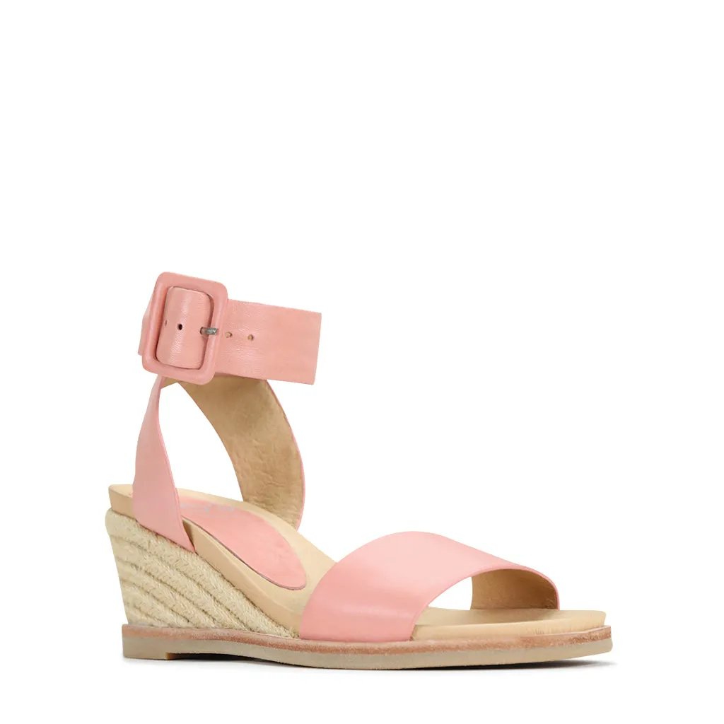 EMPATHIC LEATHER ESPADRILLE SANDAL