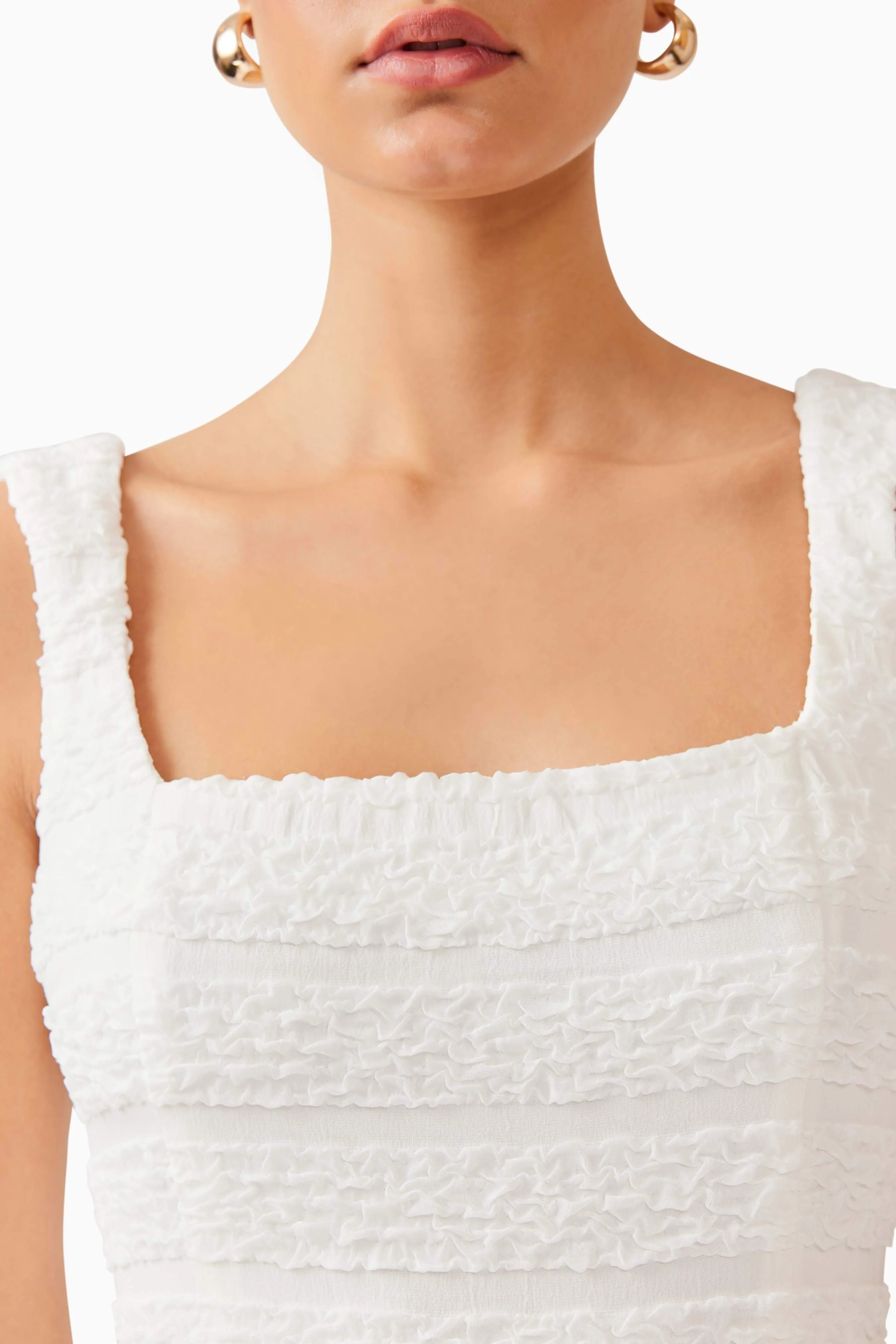 Fifi Mini Dress in White