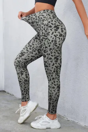 Get Wild High Waist Leopard Print Leggings
