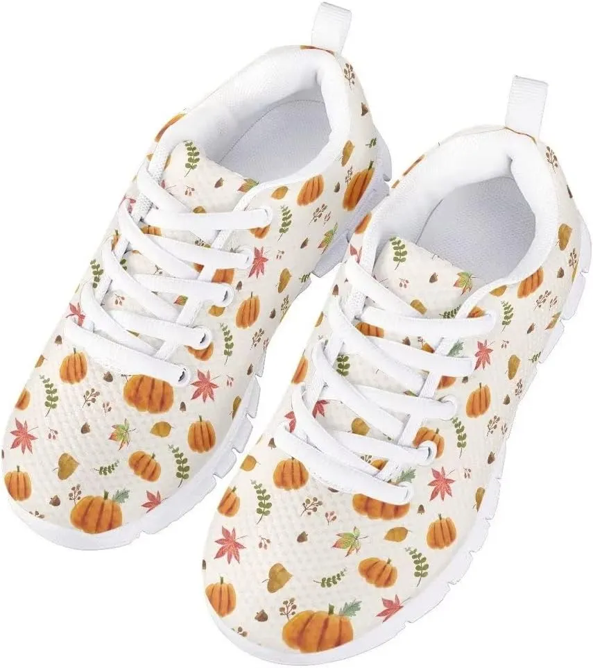 Girls Cute Walking Tennis Shoes for Running Sport Casual Soft Sneakers Lightweight Lace Up Kids Shoes