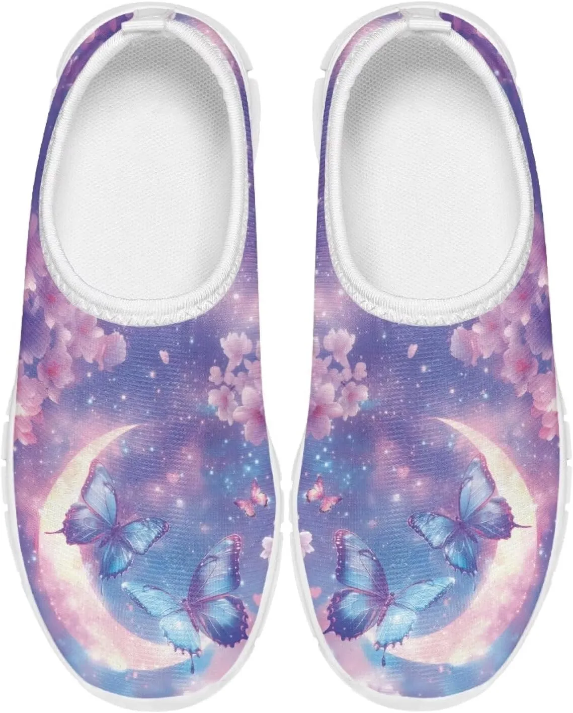 Girls Slip On Shoes Cute Sneakers Casual Kids Running Tennis Shoes