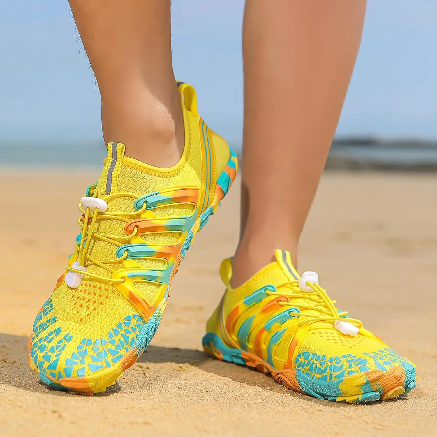Hiking Footwear Barefoot Water Shoes Women Men Pro-Healthy & Non-Slip Wide Toe Sneakers Quick Dry Lightweight Breathable Running Walking Beach Shoes Boots Unisex
