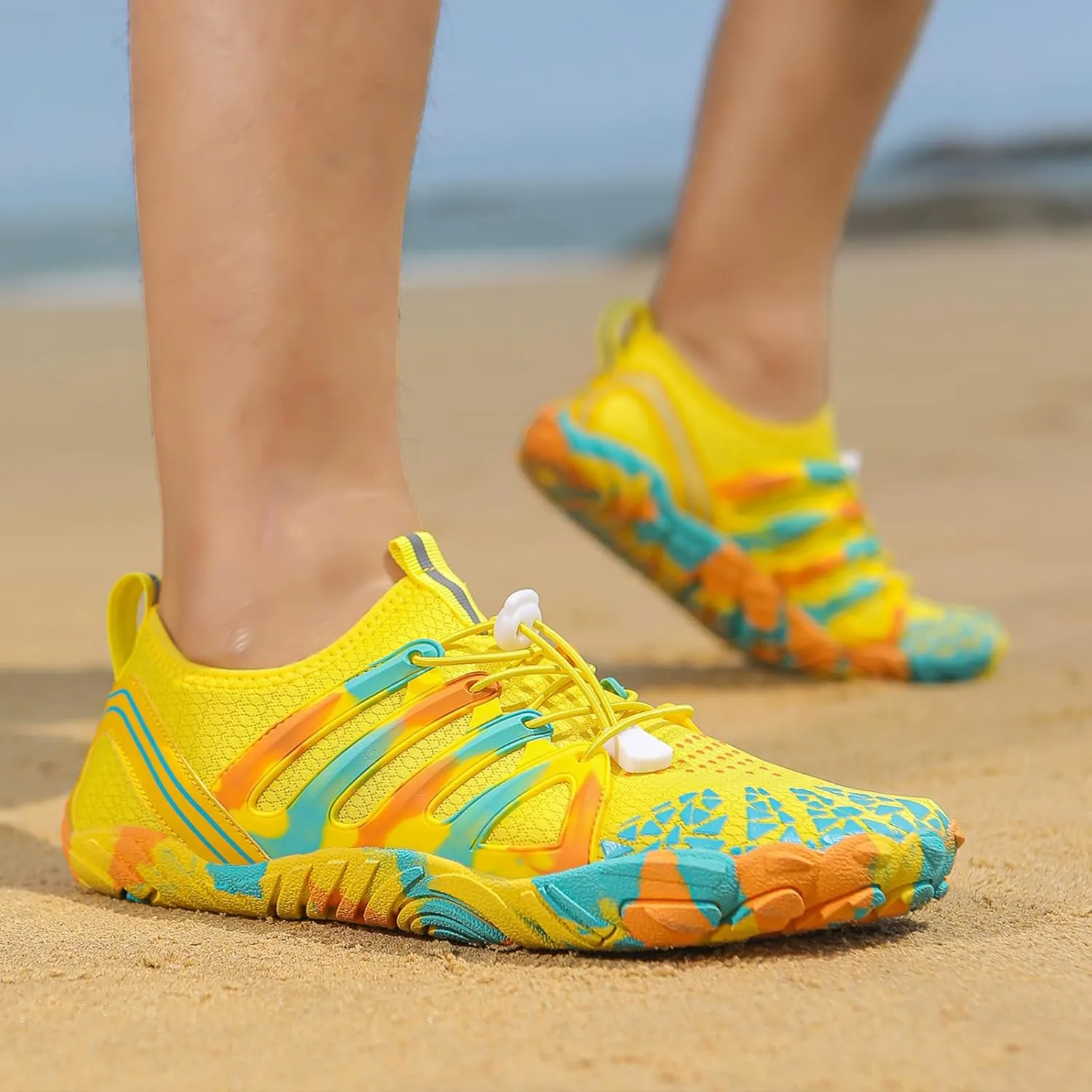 Hiking Footwear Barefoot Water Shoes Women Men Pro-Healthy & Non-Slip Wide Toe Sneakers Quick Dry Lightweight Breathable Running Walking Beach Shoes Boots Unisex