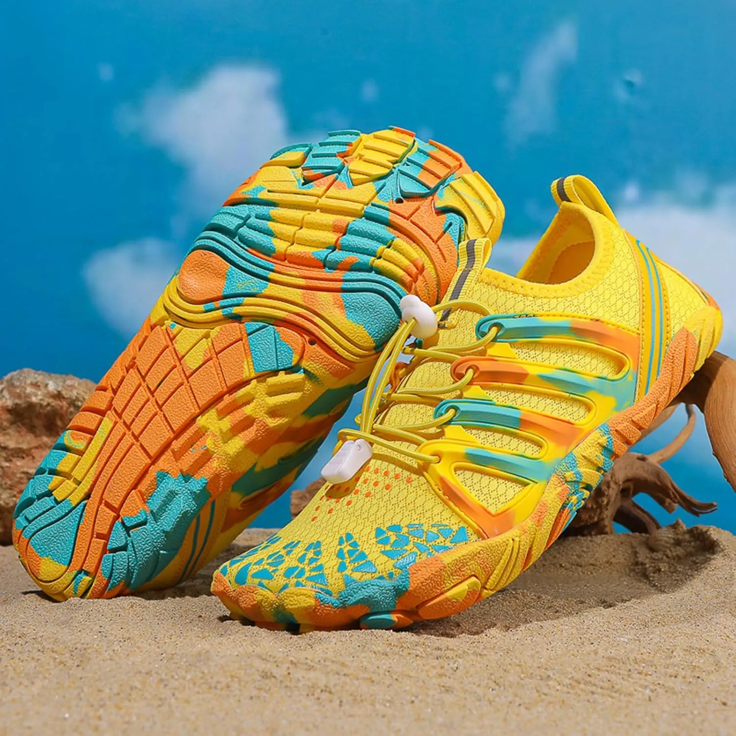 Hiking Footwear Barefoot Water Shoes Women Men Pro-Healthy & Non-Slip Wide Toe Sneakers Quick Dry Lightweight Breathable Running Walking Beach Shoes Boots Unisex
