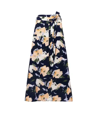 Hudson Skirt (Midnight/Powder Blue Multi)