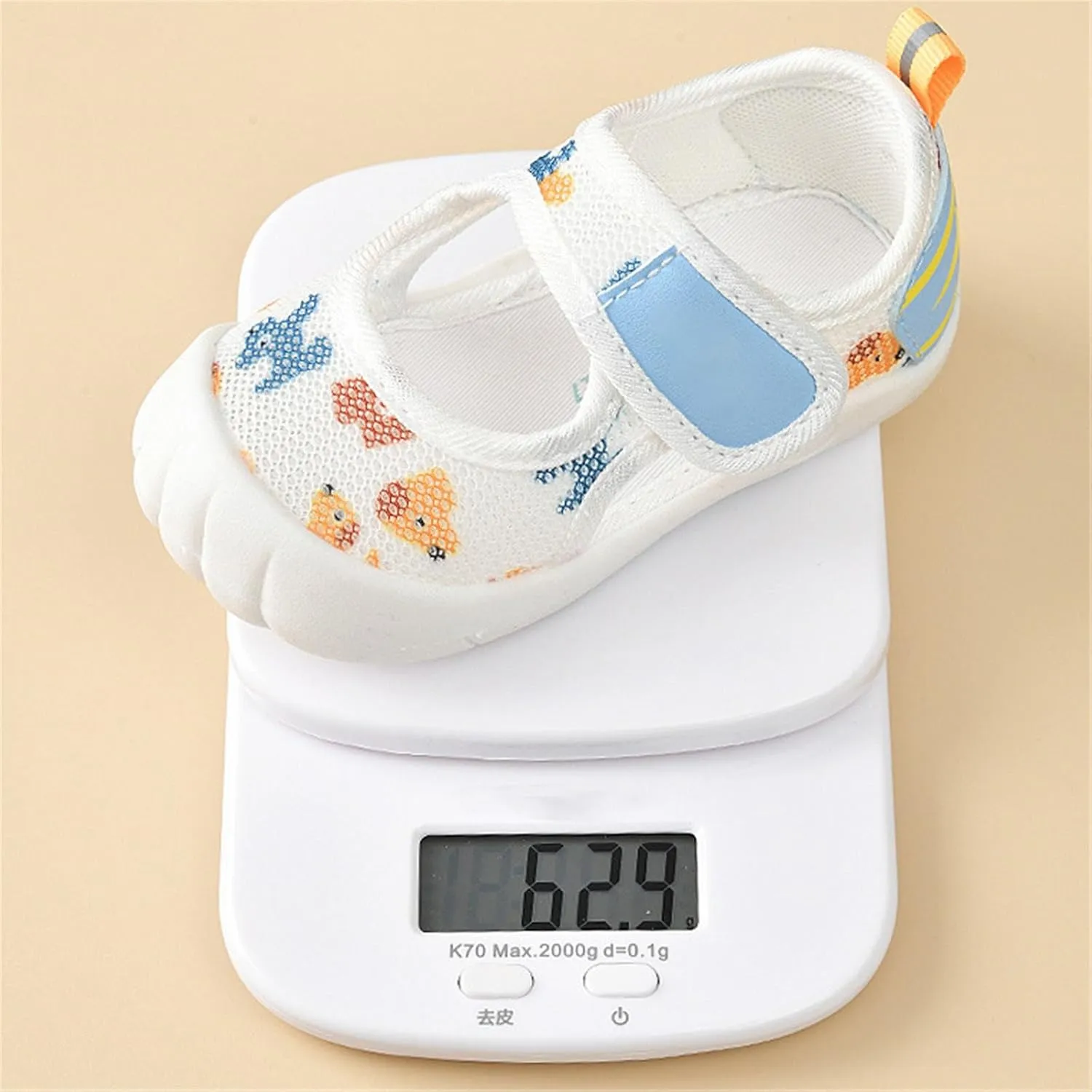 Infant Boys and Girls Baby Newborn Summer Sneakers Cute Dog Print Breathable Net Design Walking Flat Bottom Baby