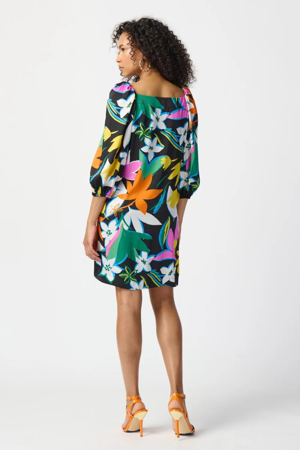 Joseph Ribkoff Dress 241251 Black/Multi
