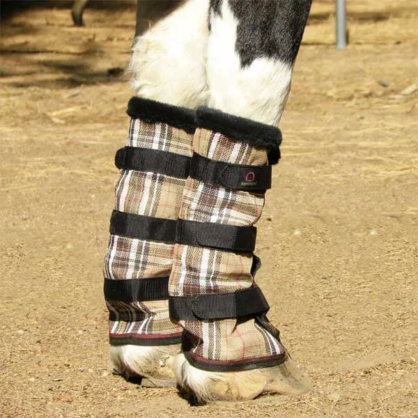Kensington Draft Protective Fly Boots (With Fleece Trim)
