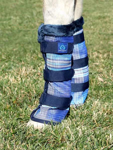 Kensington Draft Protective Fly Boots (With Fleece Trim)