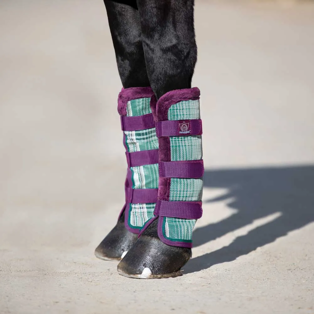 Kensington Draft Protective Fly Boots (With Fleece Trim)
