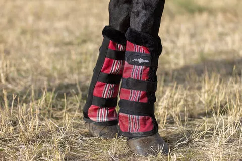 Kensington Draft Protective Fly Boots (With Fleece Trim)