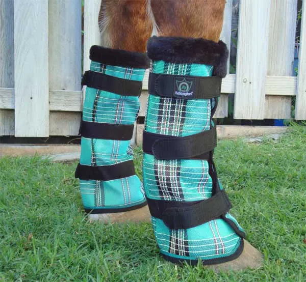 Kensington Draft Protective Fly Boots (With Fleece Trim)
