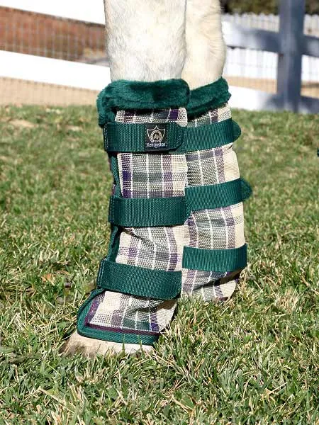 Kensington Draft Protective Fly Boots (With Fleece Trim)