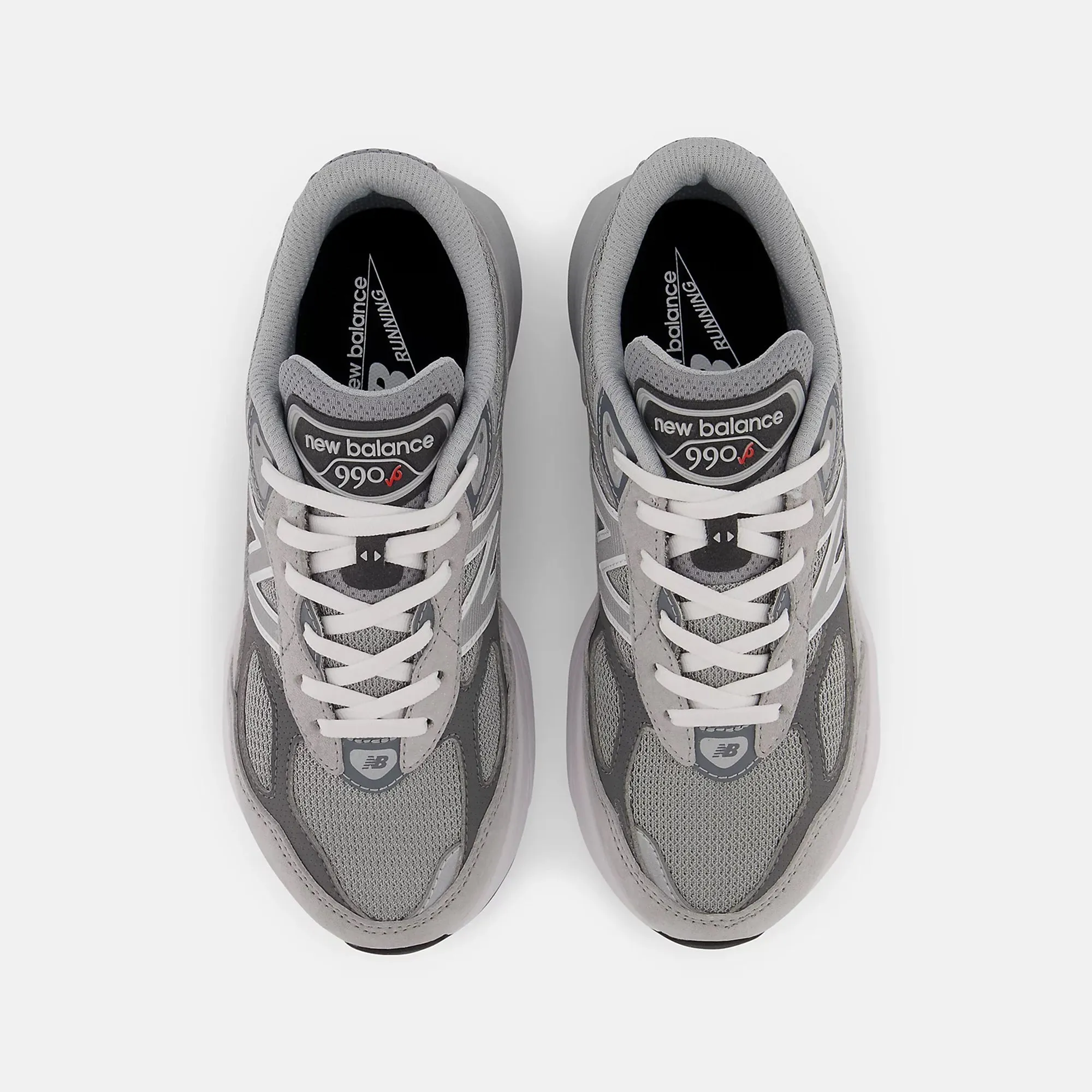 Kids New Balance FuelCell 990 v6 Shoes Grey