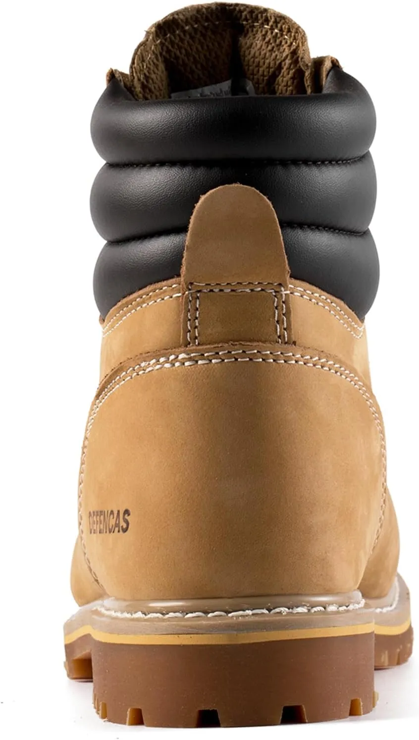 Men's 6" Leather Steel Toe Work Boot foe Men, Goodyear Welt, Oil/Slip Resistant, Construction Boot, Rubber Sole, Men's Work Boots, 84710