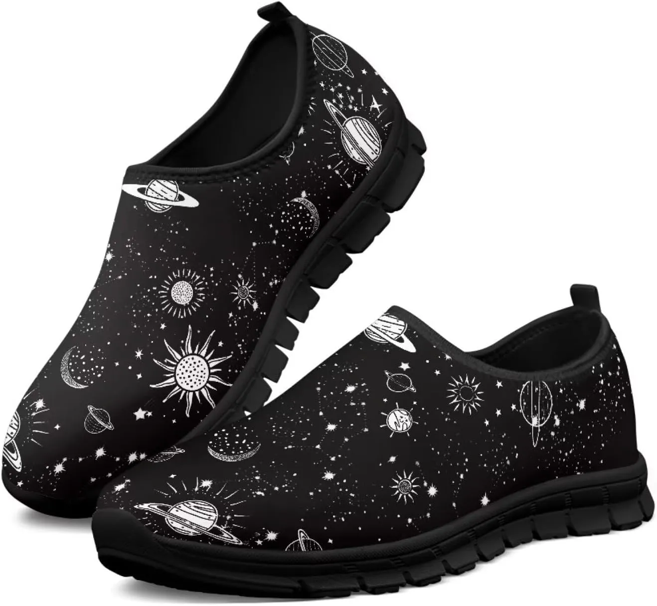 Mens Slip On Casual Shoes Non-Slip Walking Running Shoes Low-Cut Breathable Workout Shoes Lightweight Gym Sneakers Size 5-14