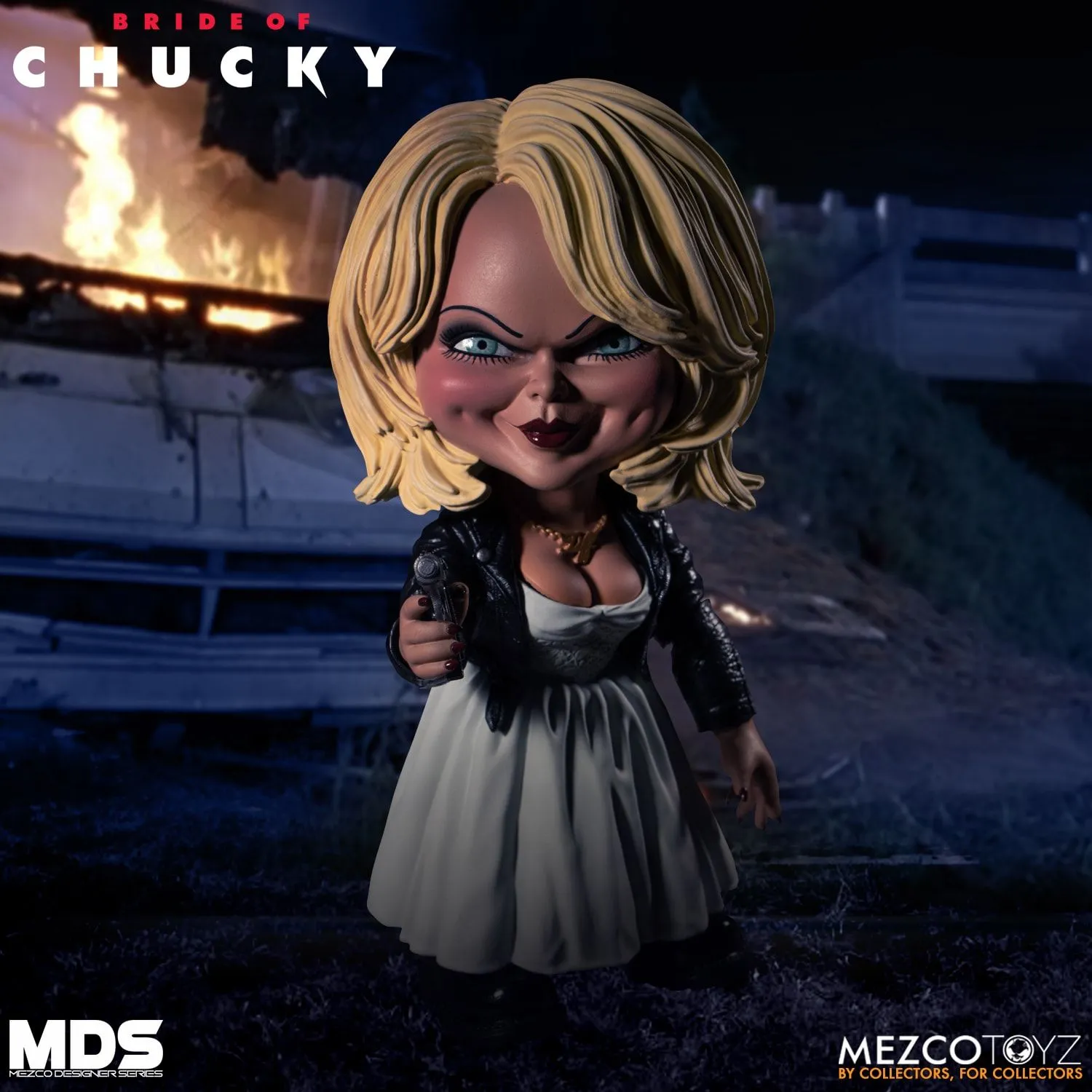 Mezcotoys Mezco Designer Series Bride Of Chucky: Tiffany Figure