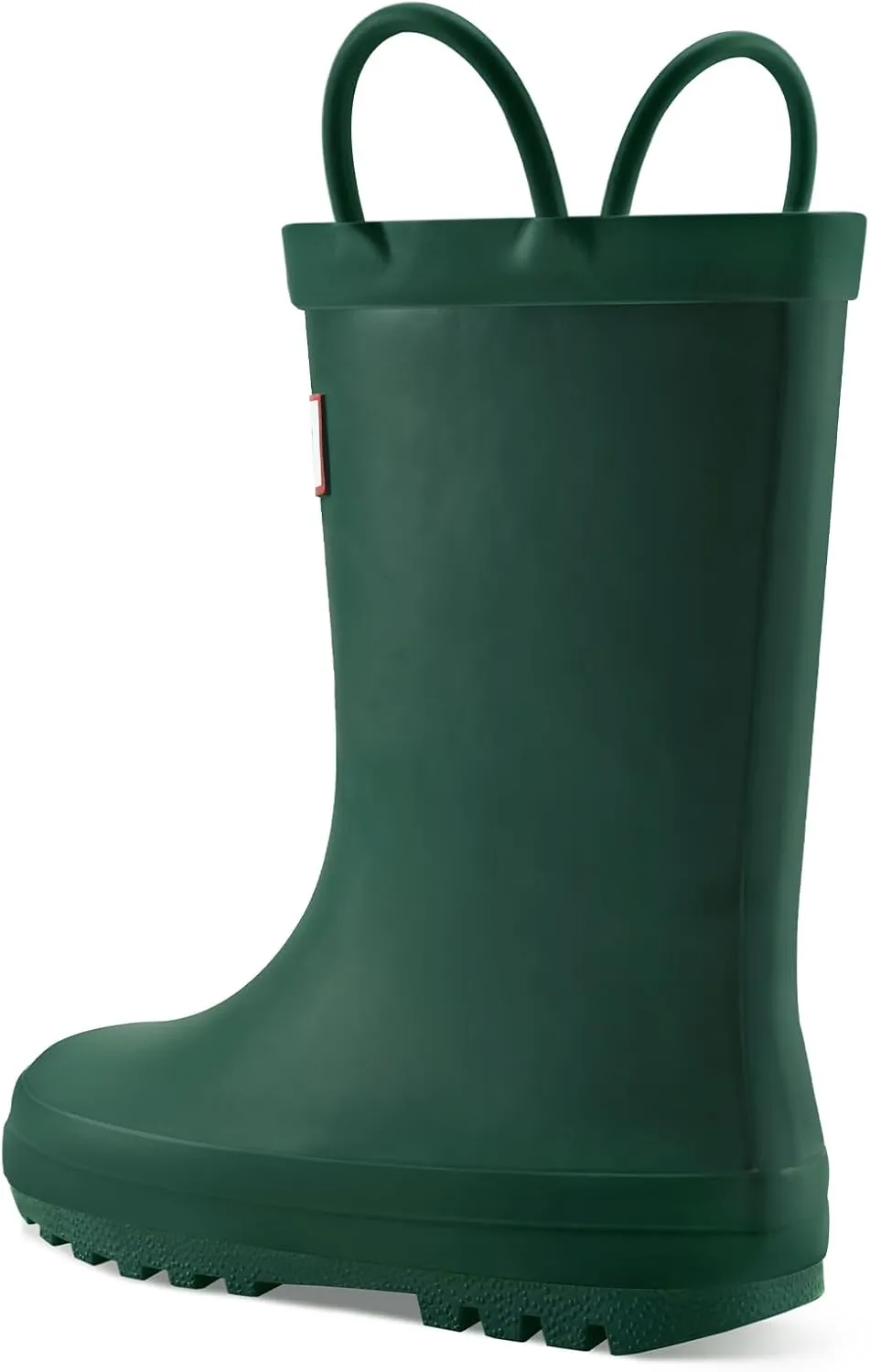 mysoft Kids Rain Boots for Girls Boys Toddler Waterproof Rubber Cute Printed with Easy-On Handles