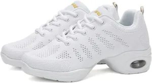 Orthopedic Shoes for Women Breathable Soft Mesh Sneakers Lace Up Cushion Split Sole Sports Walking