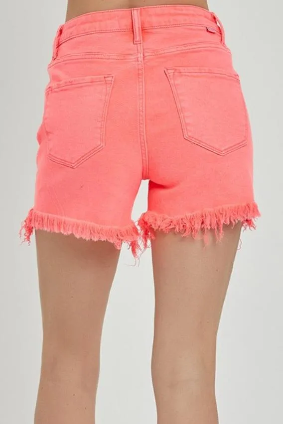 Paloma Asymmetrical Denim Shorts | Risen