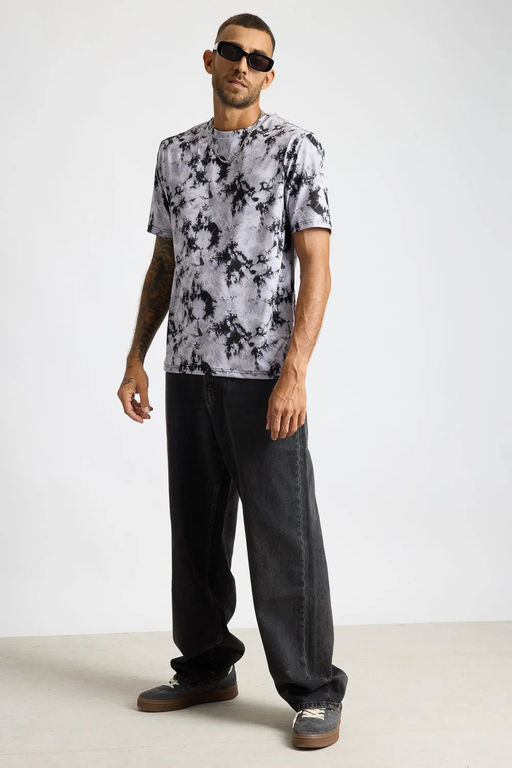 Printed Men's T-Shirt - Lynx Fusion