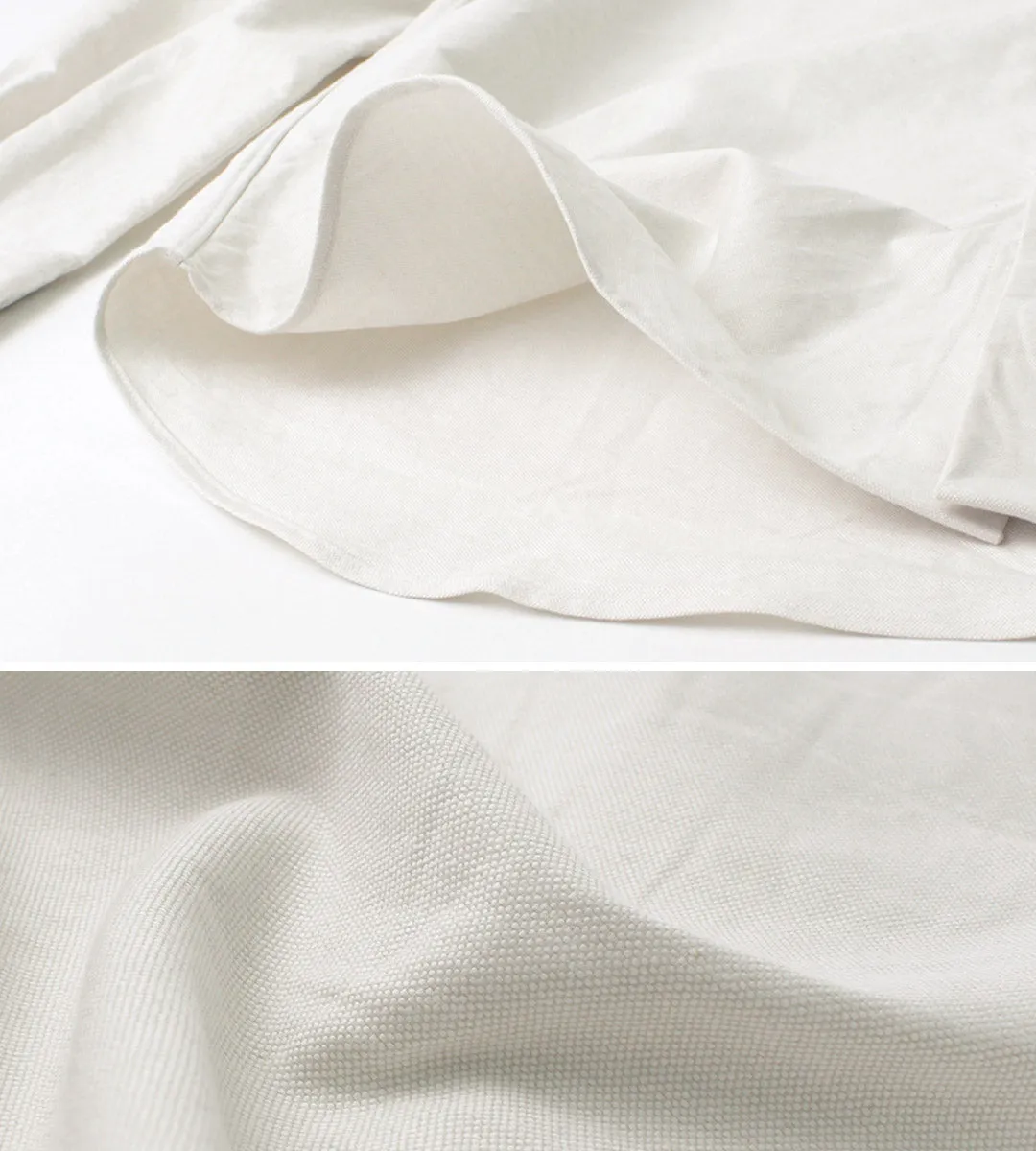 ROCOCO / American Ox Band Collar Shirt