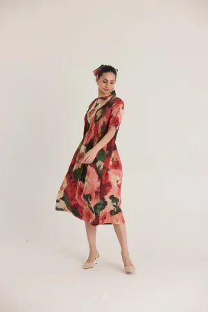 SCARLETT PINTUCKS DRESS