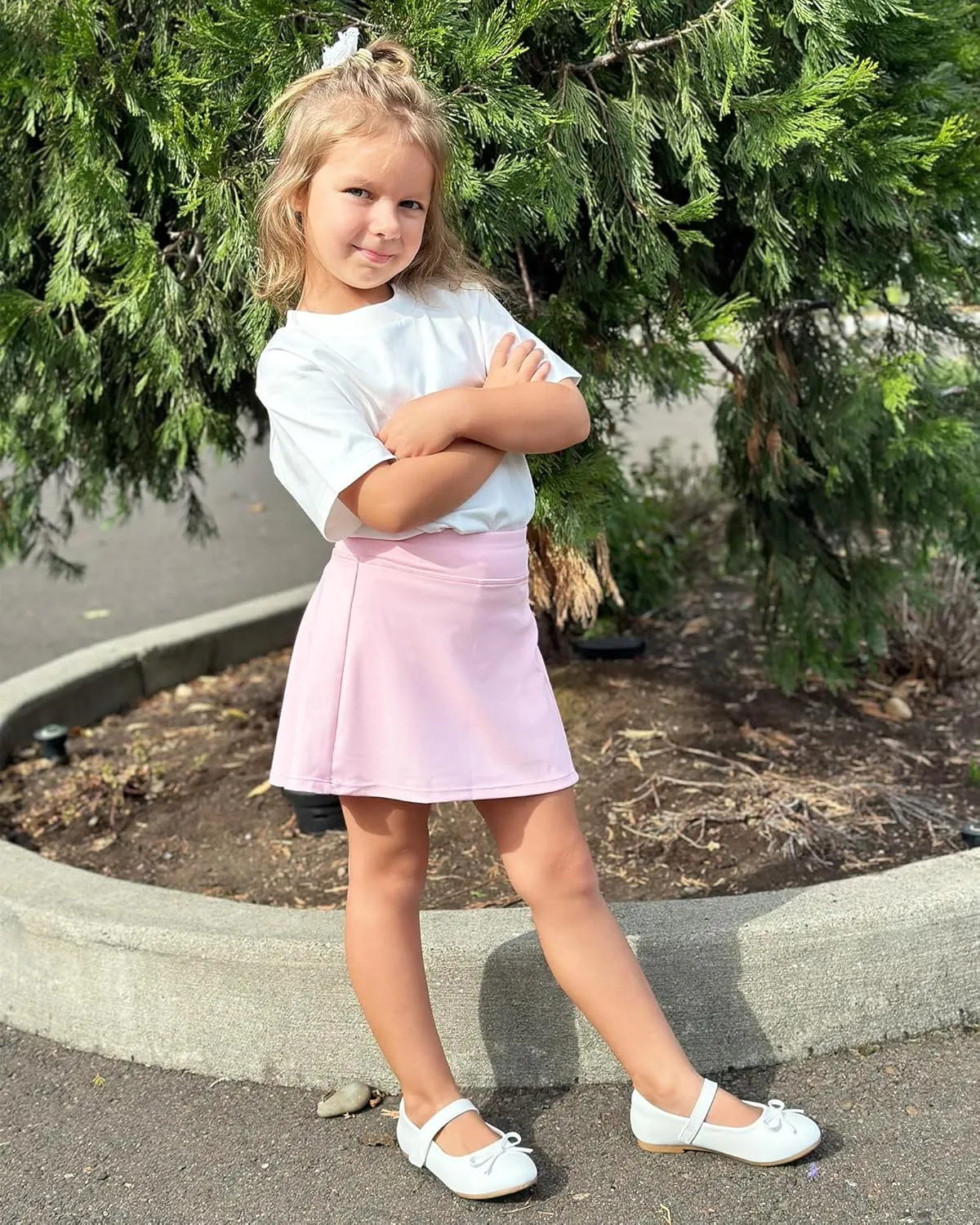 Stelle Girls Mary Jane School Flats Flower Wedding Uniform Party ShoesToddler/Little Kids/Big Kids