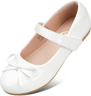 Stelle Girls Mary Jane School Flats Flower Wedding Uniform Party ShoesToddler/Little Kids/Big Kids