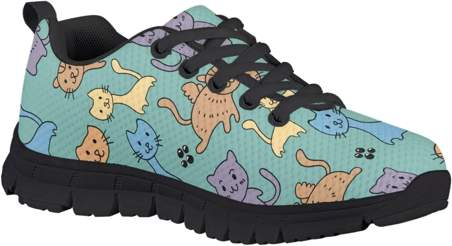 SYtrade Kid's Sneakers Girls Lace-Up Sneakers for Little Kid/Big Kid Youth Shoes