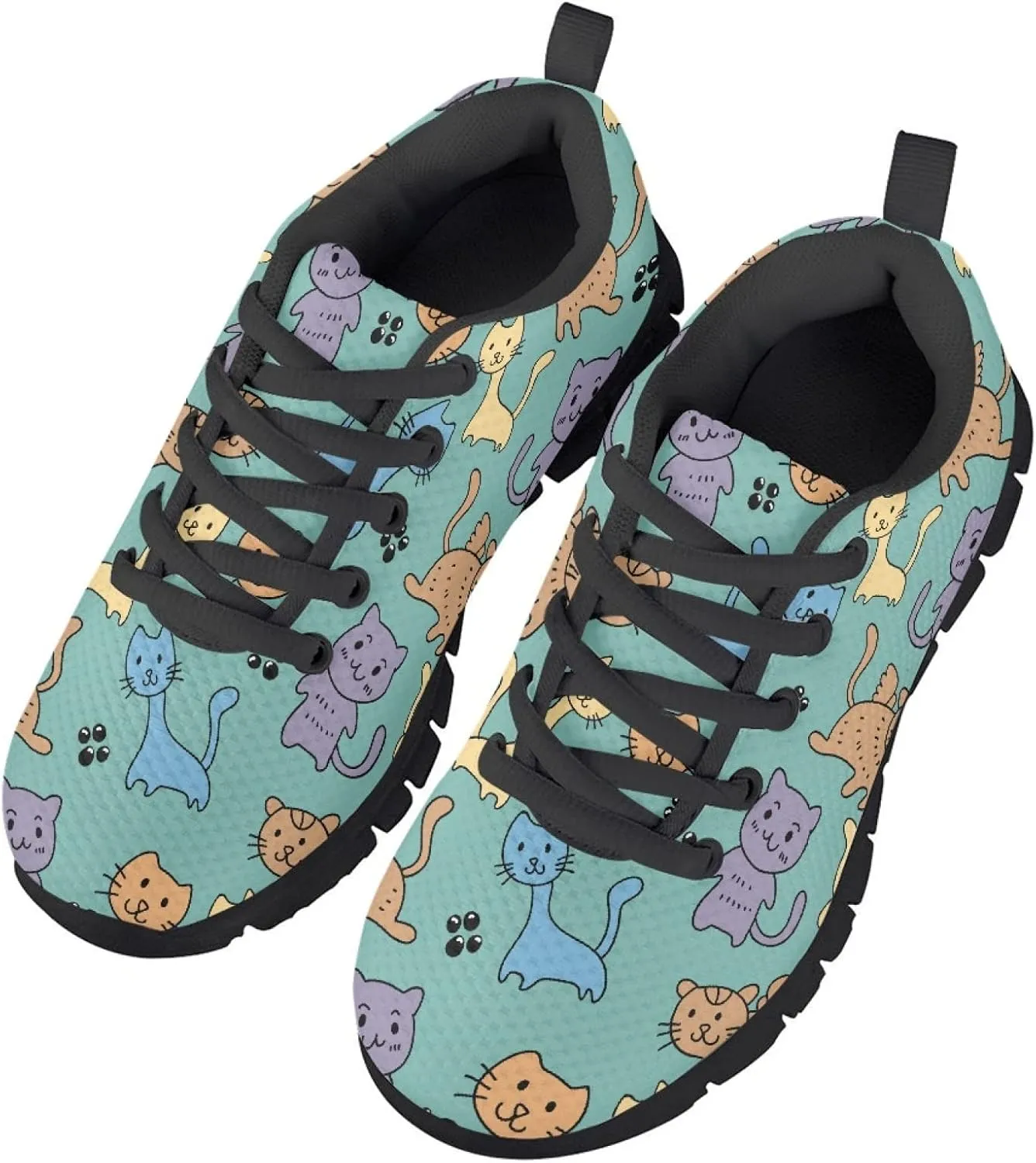 SYtrade Kid's Sneakers Girls Lace-Up Sneakers for Little Kid/Big Kid Youth Shoes