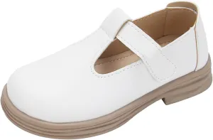 Toddler Girl Mary Jane Dress Shoes School Oxford Flats for Girl Party Shoes Wedding Uniform Platform Shoes