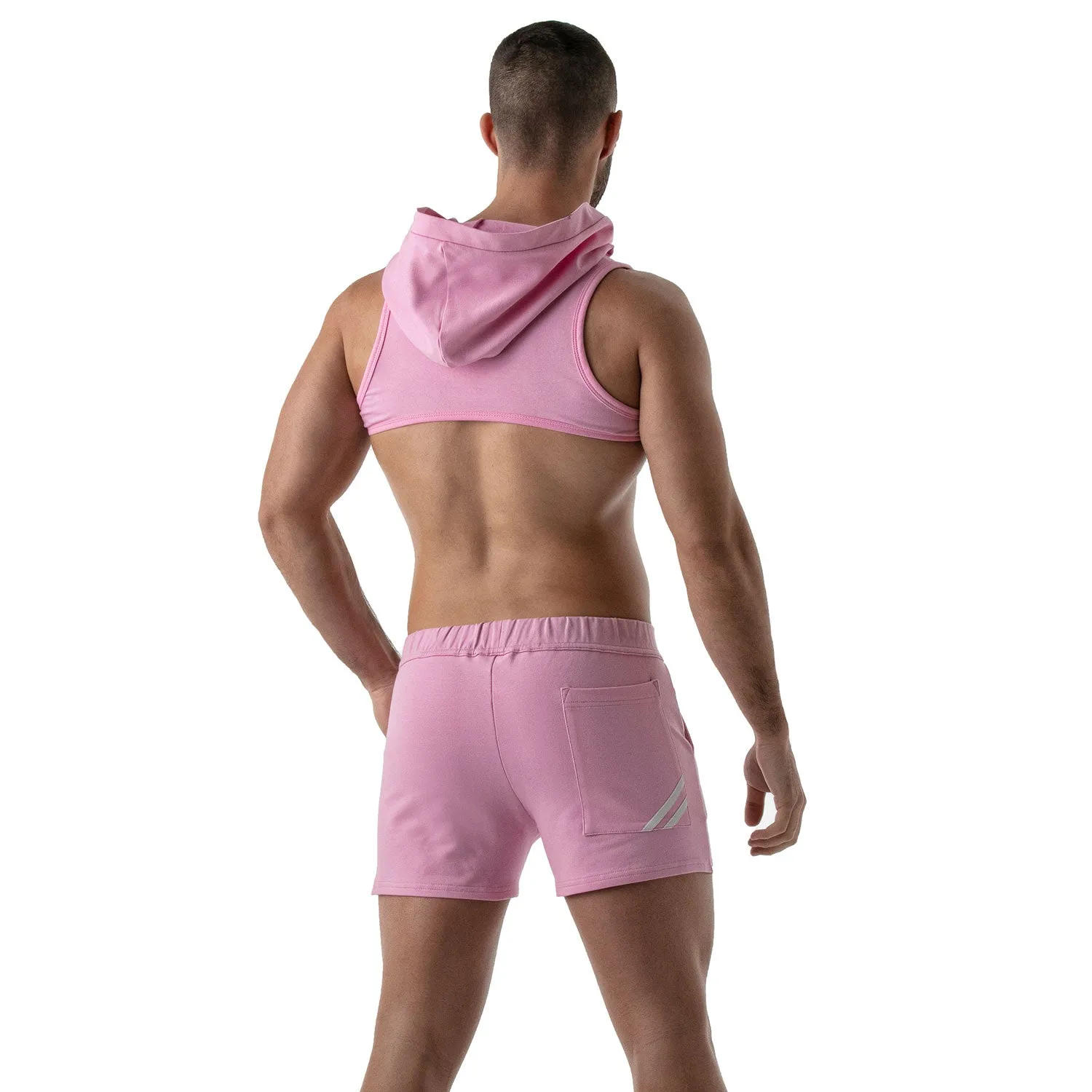 TOF Paris Paris Hoodie Harness Pink