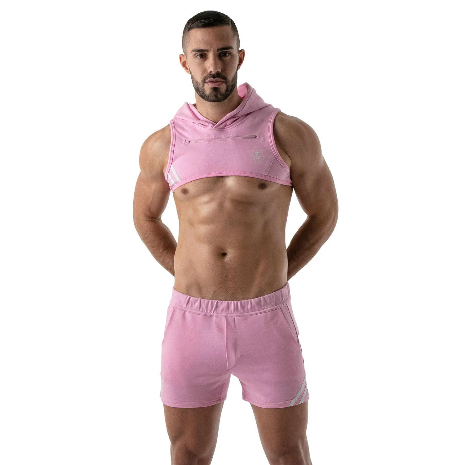 TOF Paris Paris Hoodie Harness Pink
