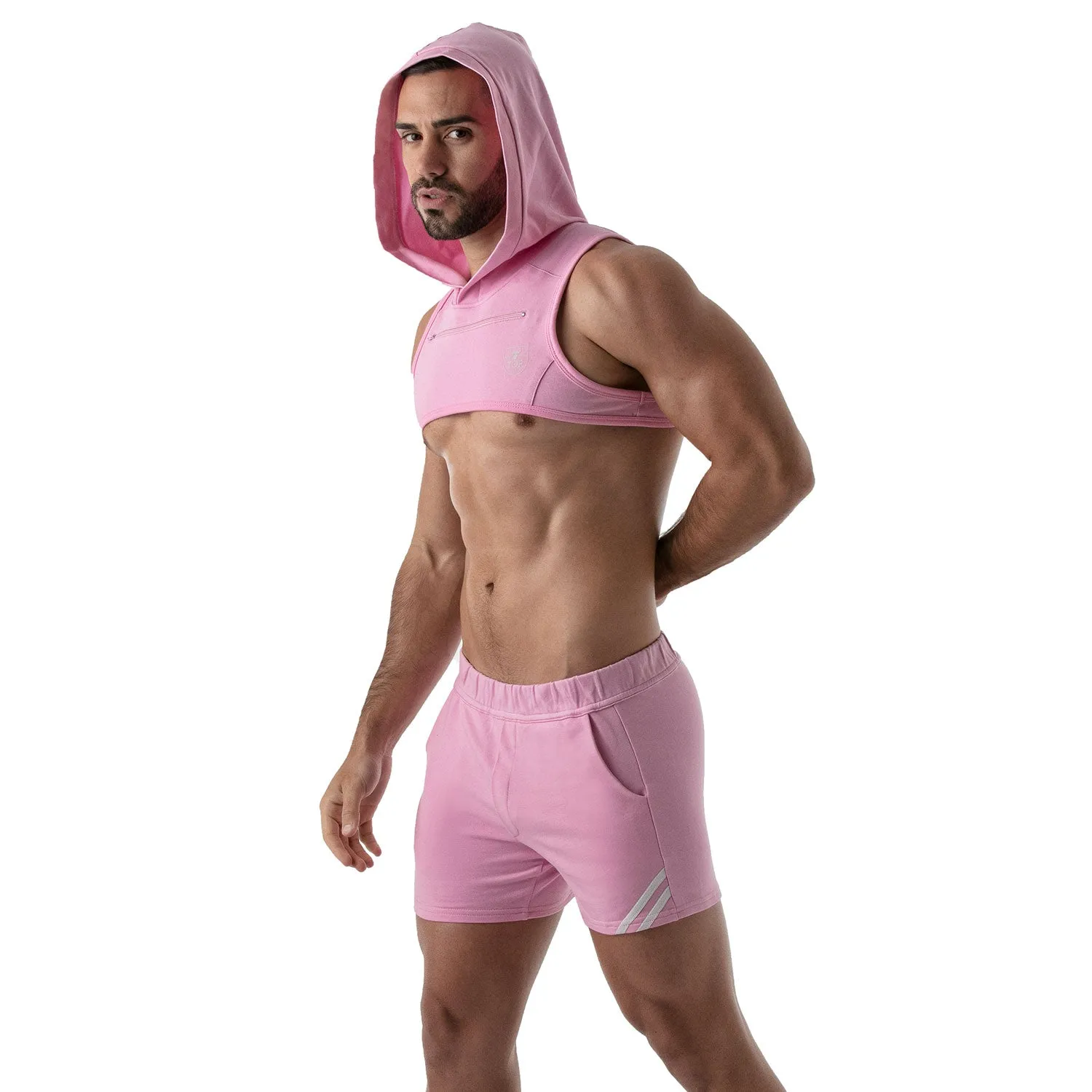 TOF Paris Paris Hoodie Harness Pink