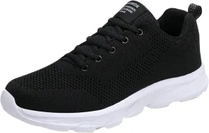Women's Minimalist Walking Shoes Wide Toe Lace Up Tennis Shoes Men Athletic Casual Shoes for Fall Women Shoes Sneakers Black Tennis Shoe Trainers Shoe